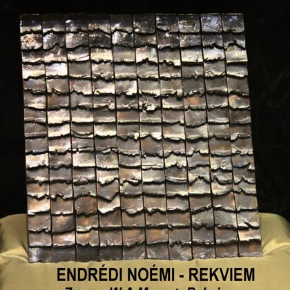 Endrédi Noémi: Rekviem, kerámia, 36x40, jelenlegi licitár: 50.000.- Ft