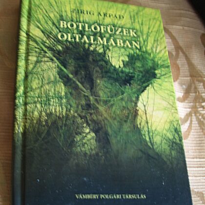 Zilig Árpád: Botlófűzek oltalmában, verseskötet 2022.Vámbéry kiadó induló licitár 8.000.- 
