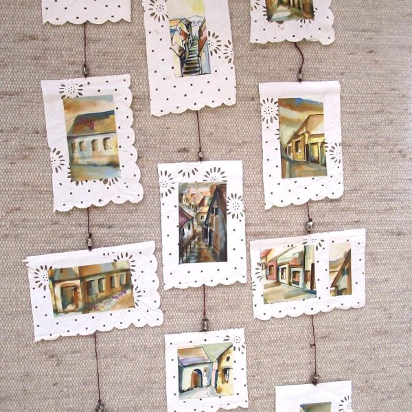 Móricz Erzsébet: Nosztalgia - vegyes technika 100x60