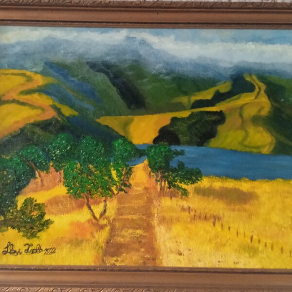 Skribek Zsolt: Száraz rét hullámzó dombokkal