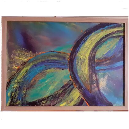 Viszlai Katalin - Tat Tvam Asi, akril, 50X70