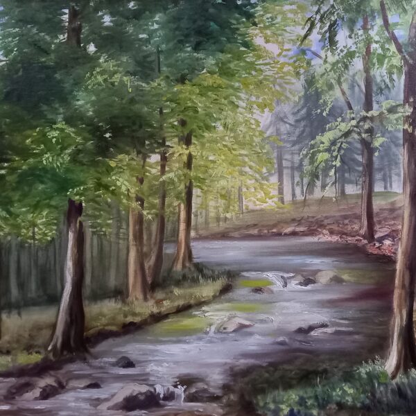 Koloszváriné Ugrai Mária: Erdei út