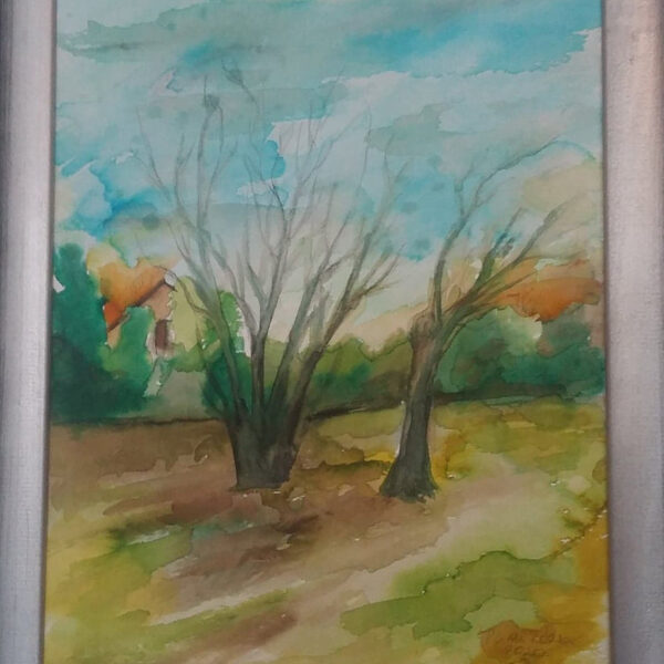 Rumi Rózsa ÍMargit akvarell