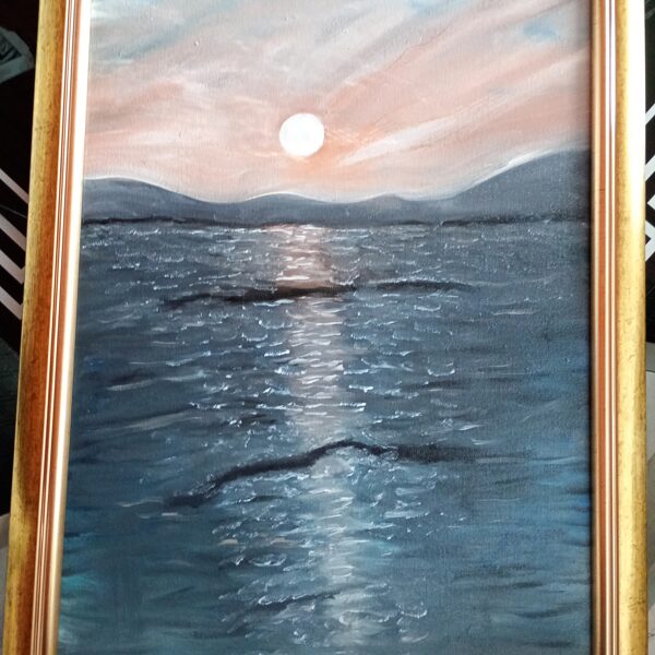 Zóka F Mária: Nyár akril