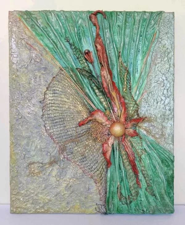 Réthey-Prikkel Billa Lebegés - vegyes technika 50x40 