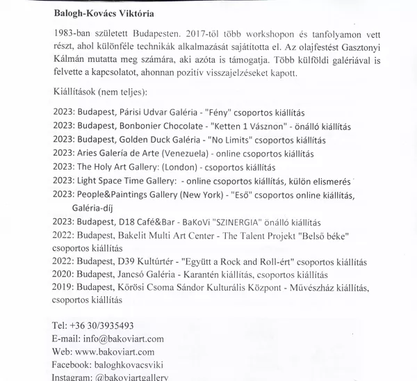 Balogh Kovács Viktória