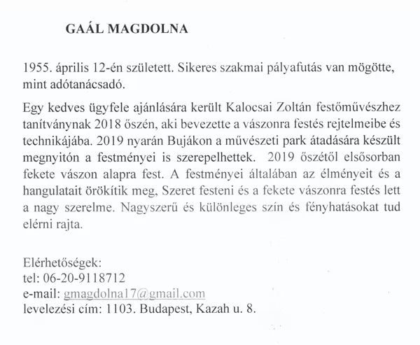 Gaál Magdolna