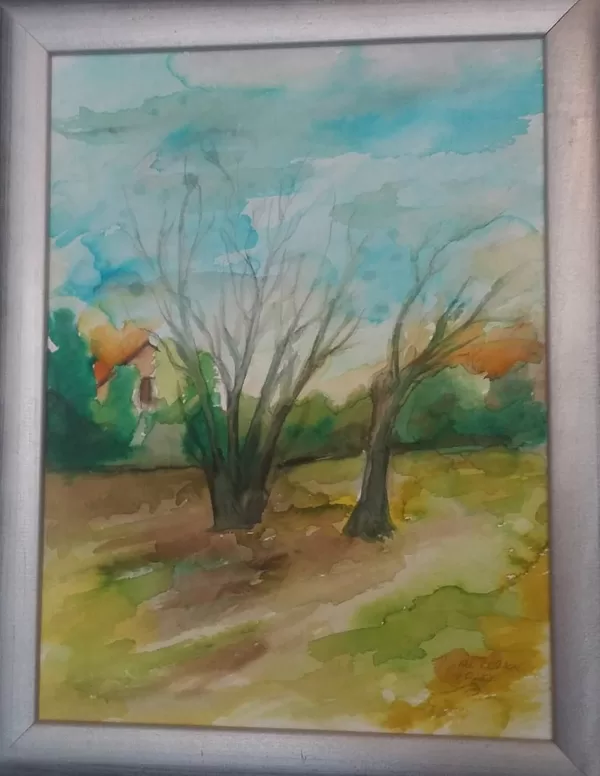 Rumi Rózsa ÍMargit akvarell
